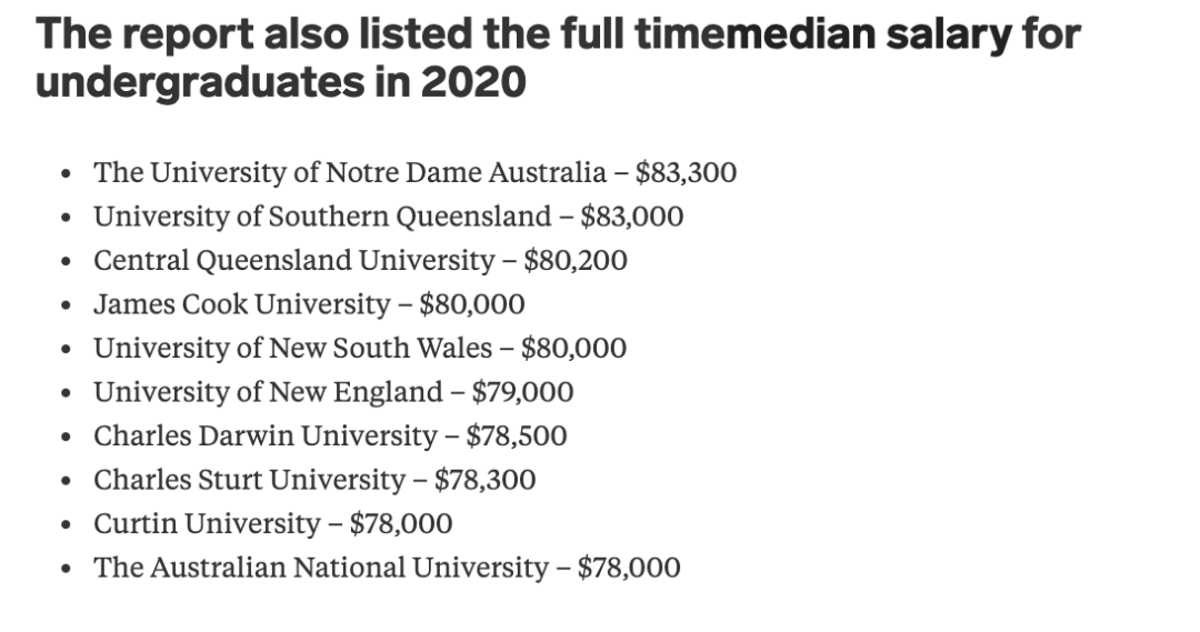 2020年澳洲大学就业排名公布！(图4)