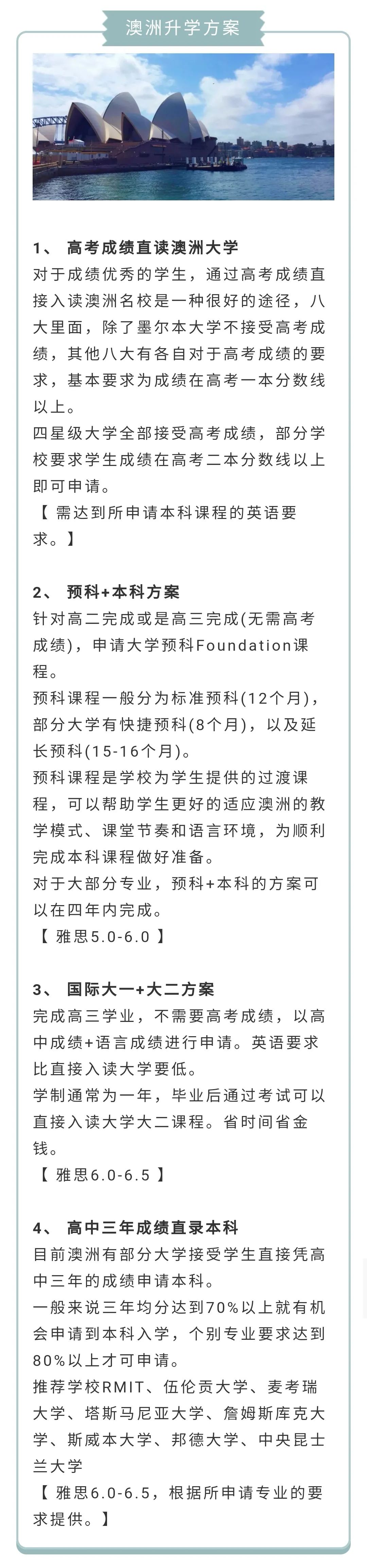 高考留学双规划,两手准备为名校!(图4) 图片